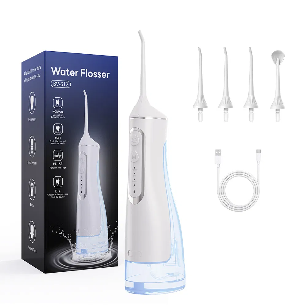 DIY Mode Dental Care Cordless Water Flosser Oral Irrigator with Water Tank