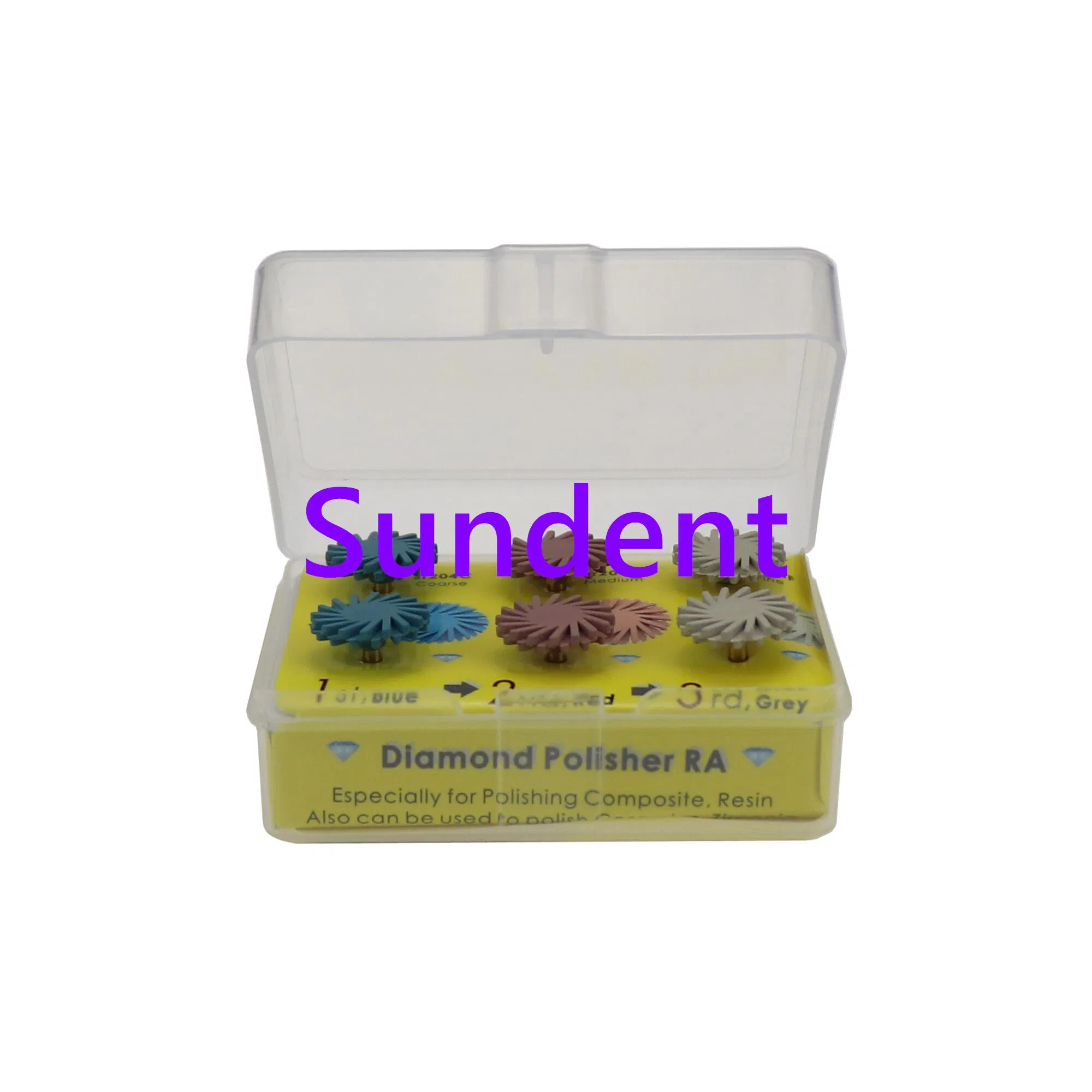 Dental Ra Composite Polisher Kit Wheel with Diamond Sand Polishing Kit