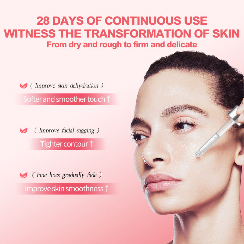 O'KADY Hexapeptide Firming Serum Anti Aging Face Serum Wrinkle Care Lifting Tightening Facial Serum Moisturizing Skin Care 30ml