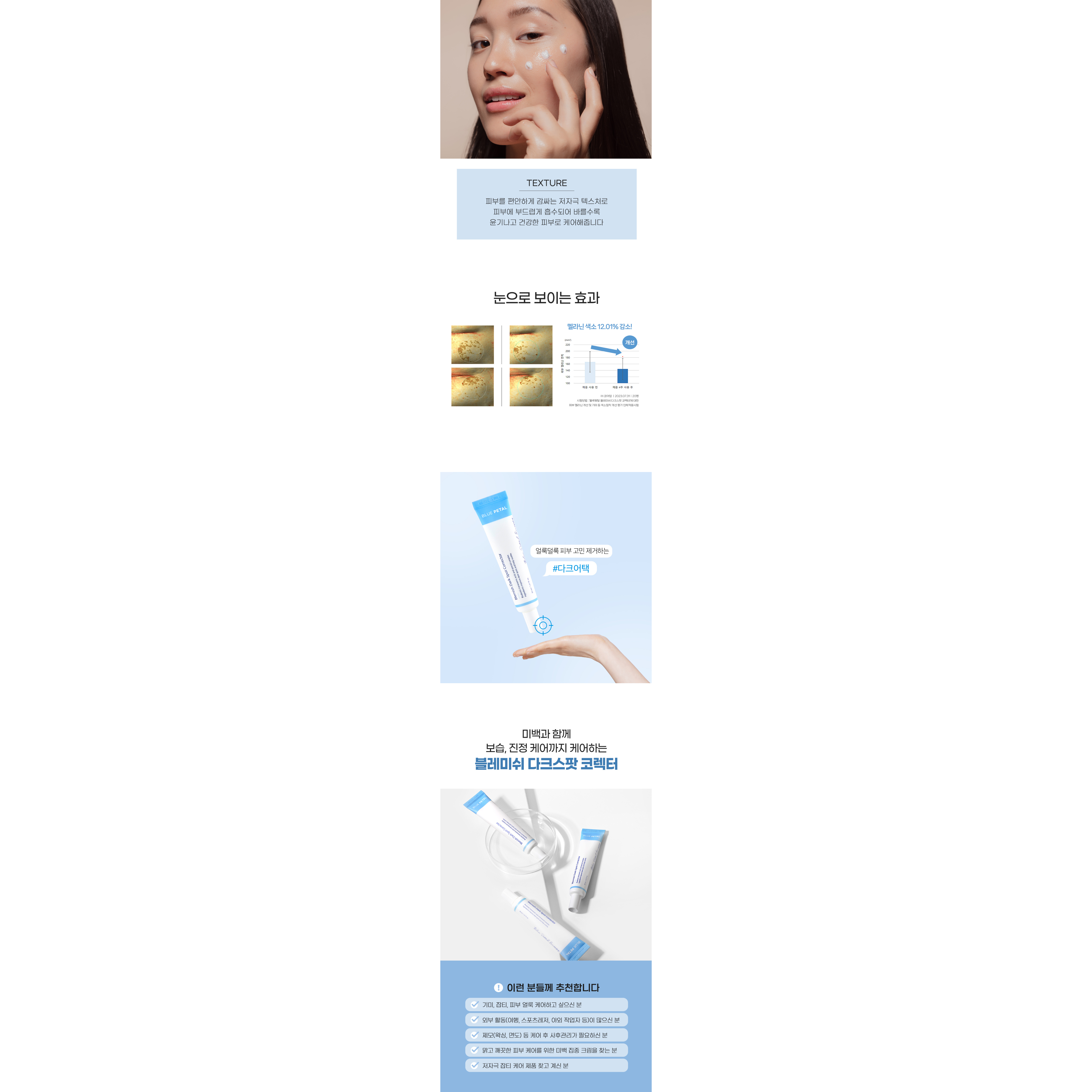 Blue Petal Dark Spot Corrector