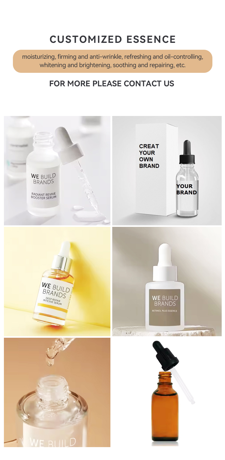 OEM/ODM Hyaluronic Acid B5 Vitamin Serum Custom logo 30ml Lightening Face Serum for Skin Barrier Repair & Moisturizing Wholesale