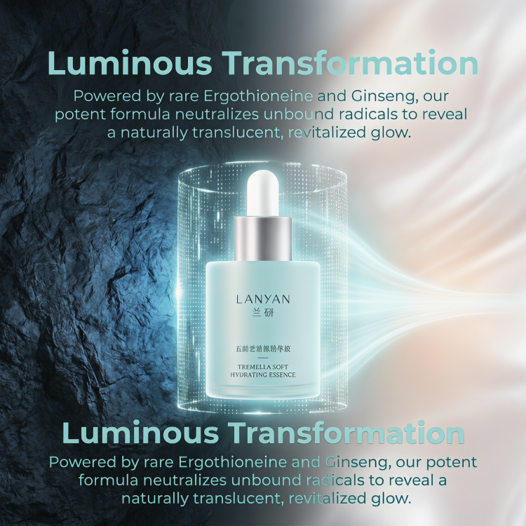 Custom Logo Daily Skin Care Natural Fast Absorb Nourishing Ergothioneine Anti Age Hyaluronic Acid Face Serum