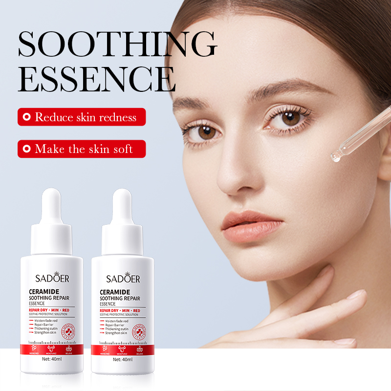 Ceramide &amp; Vitamin E Chemical Liquid Serum 40ml for Face Barrier Repair Soothing Sensitive Skin &amp; Firming for Sensitive Skin