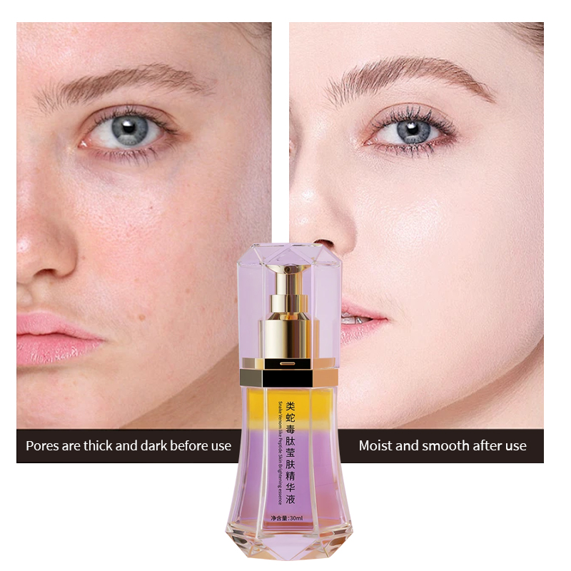 Private Label Skincare OEM/ODM Snake Venom Peptide Glutathione Anti-Aging Serum Liquid Collagen Acne Treatment Face Serum
