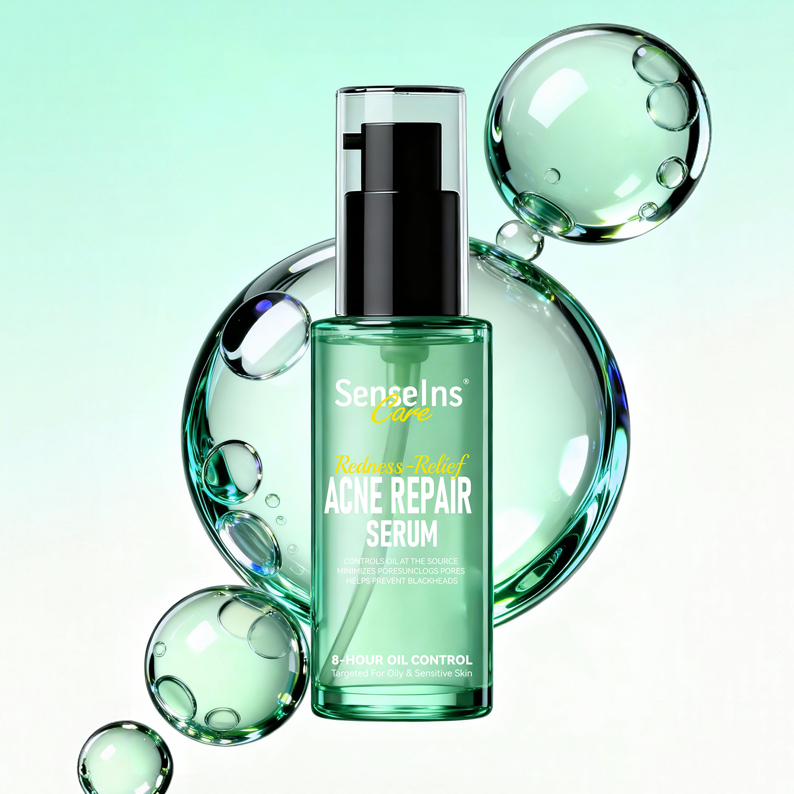 Hot Selling Acne Repair Serum Private Label Organic Soothing Whitening Acne Remove Anti-Acne Dark Spots Correcting Face Serum