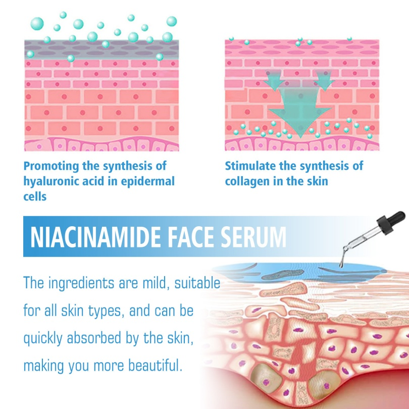 Oil-Control Hypoallergenic Natural ODM OEM Skin Care Face Serum for Facial Radiance