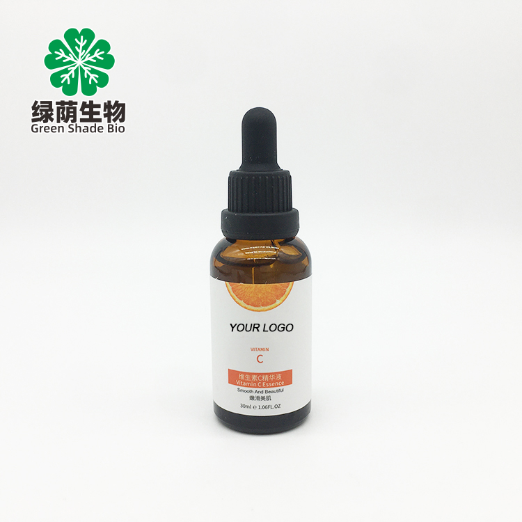 High Quality Organic OEM Bulk Liquid Facial Vitamin C Serum Natural Whitening Anti-Aging Care Hyaluronic Acid Dry Private Label