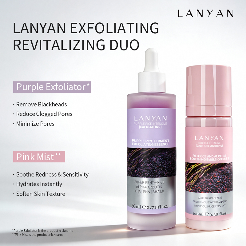 Exfoliating Repairing Moisturizing Salicylic Acid Vitamin C Luxurious Facial Serum Set With Deep Pore Cleaning