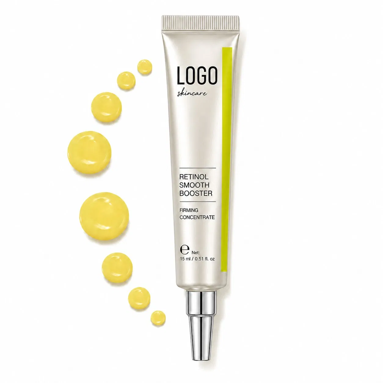 Fatazen Firm Eye Contours Smooths Anti-Aging Refines Skin Texture Comforting Night Care Nano Peptide Retinol Smooth Booster Eye Serum