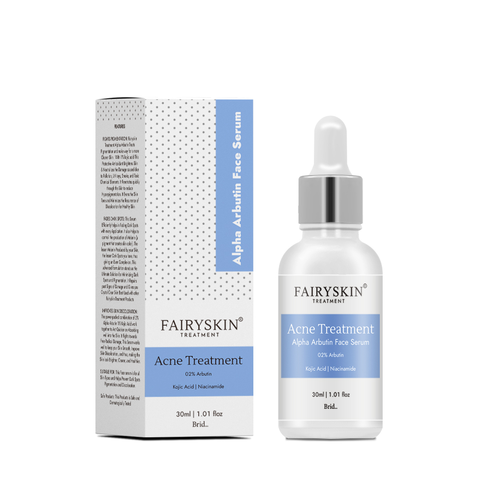 OEM Anti Acne Serum for Skin Care Kojic Acid Private Label Whitening Alpha Arbutin Face Serum for Anti Acne Products