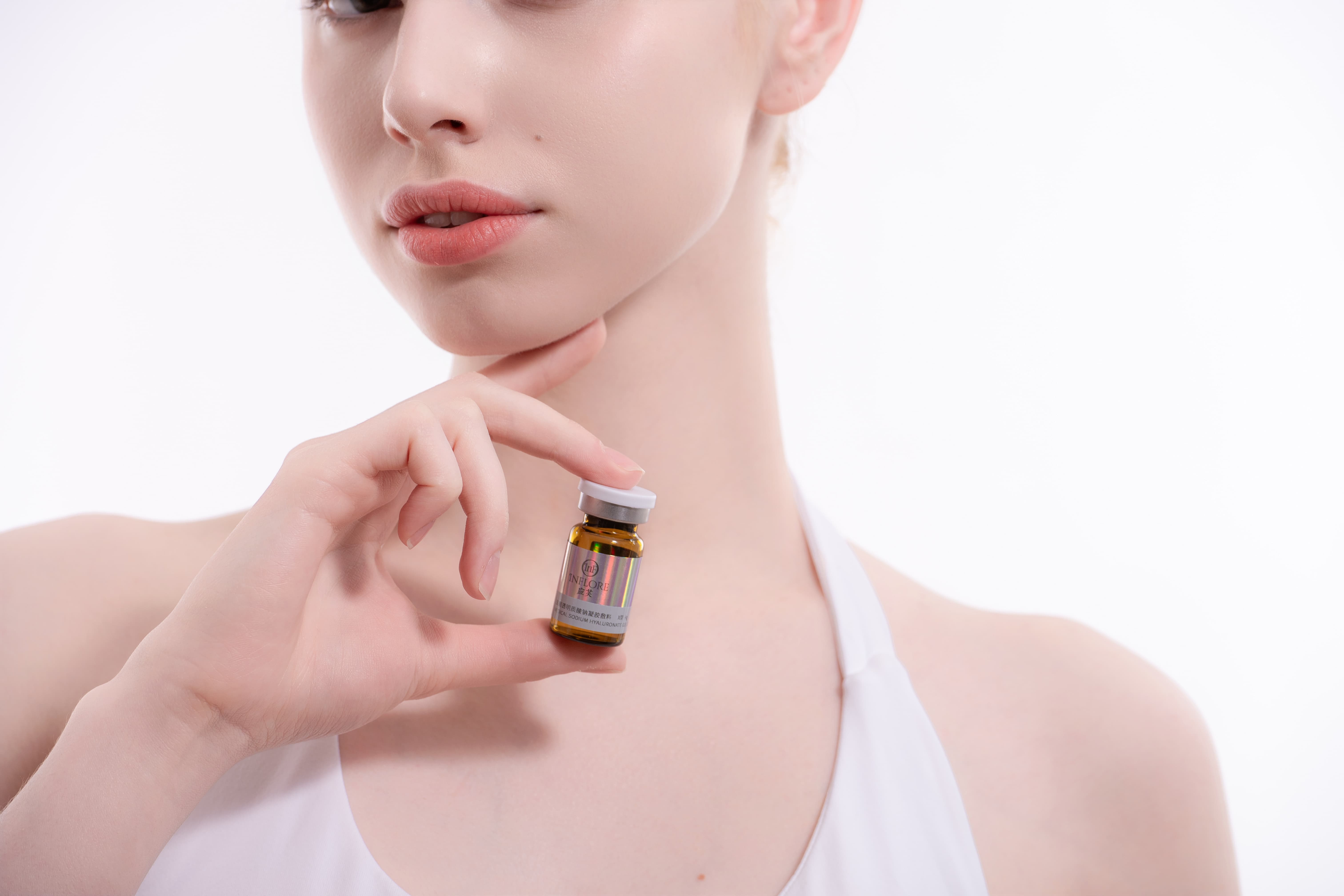 Skincare Hyaluronic Acid Pdrn Liquid Serum Facial Skin Brightening Anti-Aging Repairing Hydrating Anti-Wrinkle