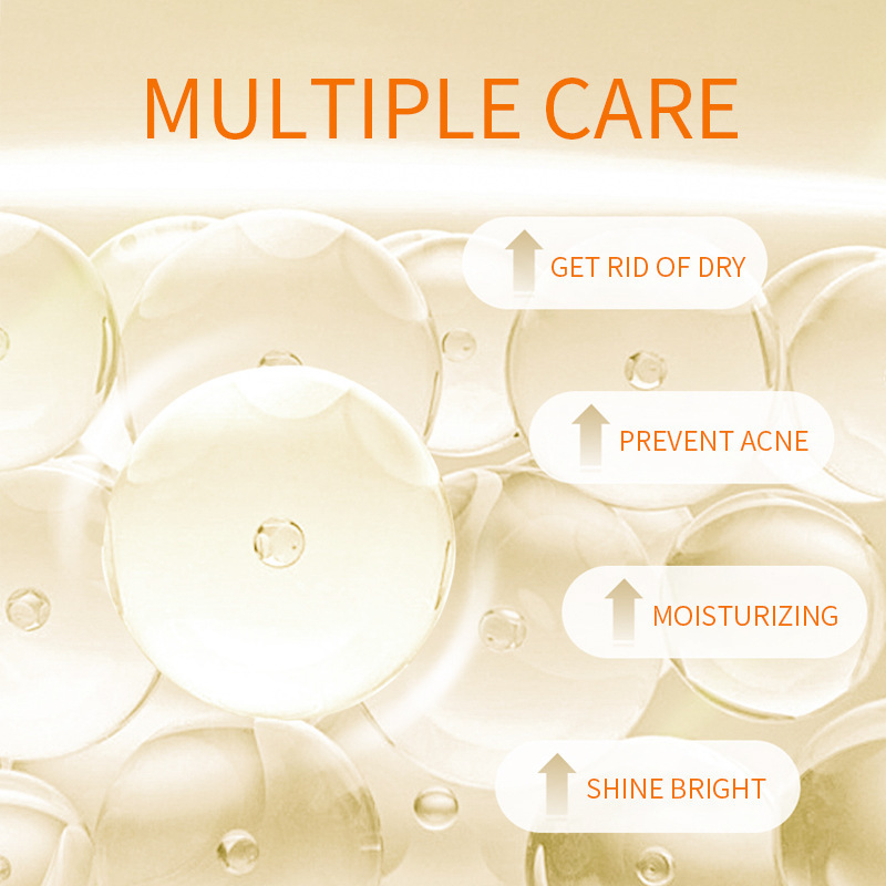 Private Brand Hyaluronic Acid Vitamin E C Serum for Anti-Aging Brightening Wrinkles Care Organic Squalane Main Face Home Use