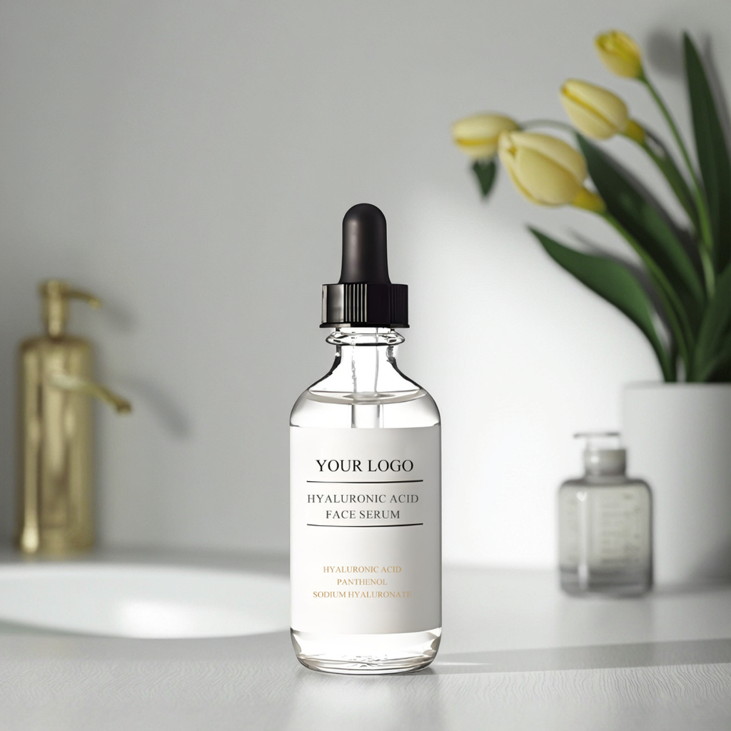 OEM/ODM Hyaluronic Acid B5 Vitamin Serum Custom logo 30ml Lightening Face Serum for Skin Barrier Repair & Moisturizing Wholesale