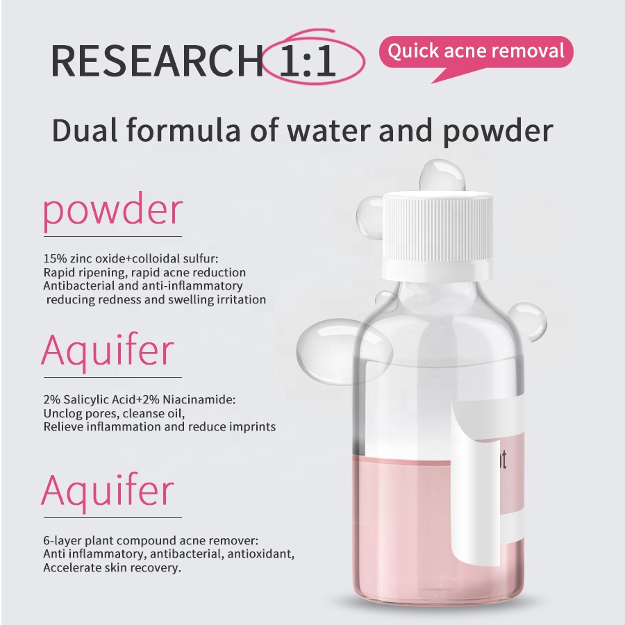 Private Brand OEM Skin Care Products Whitening Acne Removal and Facial Repair Serum