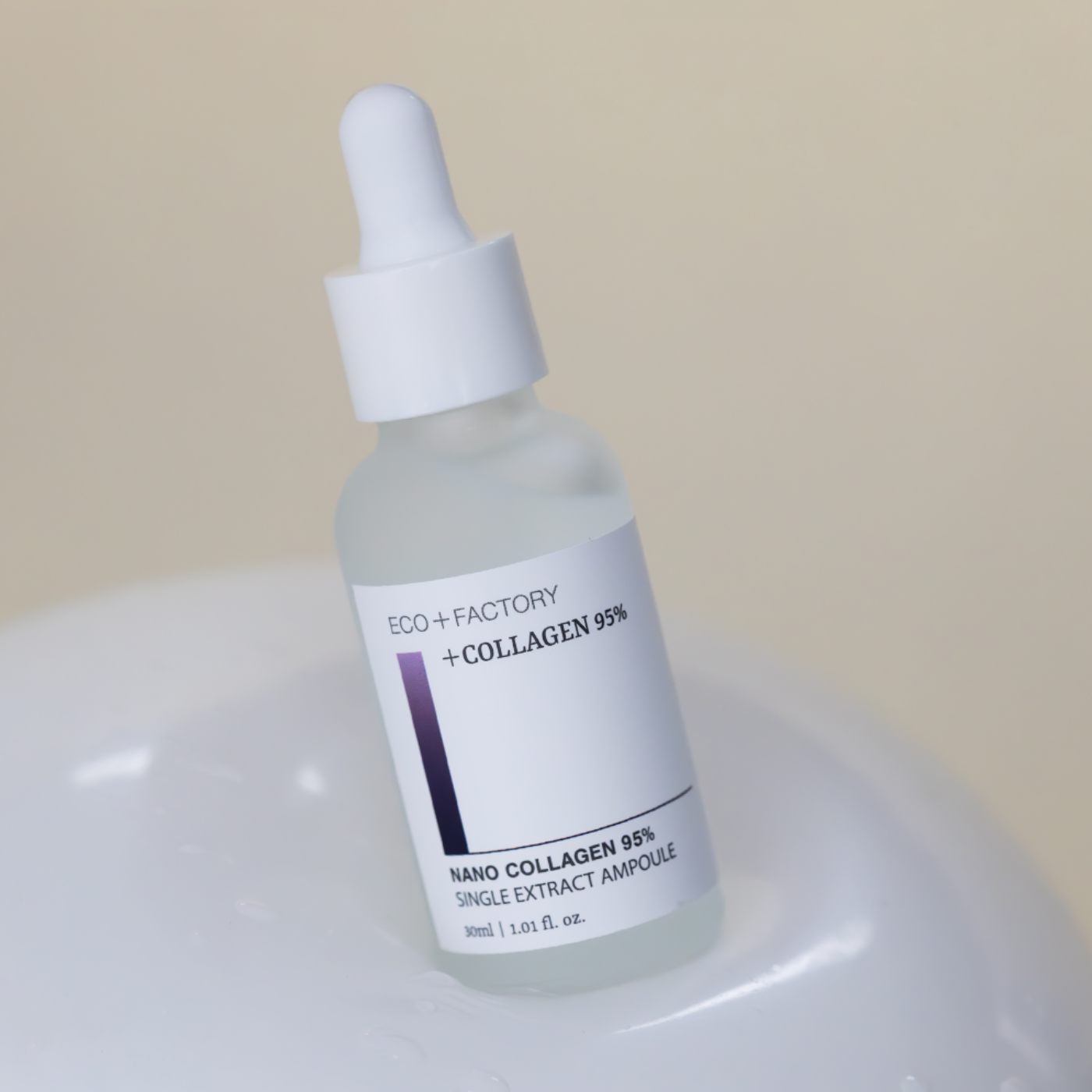 ECOFACTORY Korea 95 Nano Collagen Concentrate Ampoule Boost Skin Elasticity Anti Aging Face Body Serum