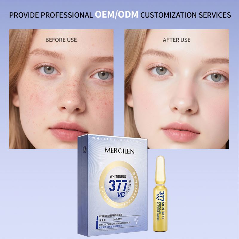 MERCILEN Whitening Essence Anti-Aging Brightening Wrinkle Moisturizing Face Serum Ampoule Dark Spots Whitening Facial Serum