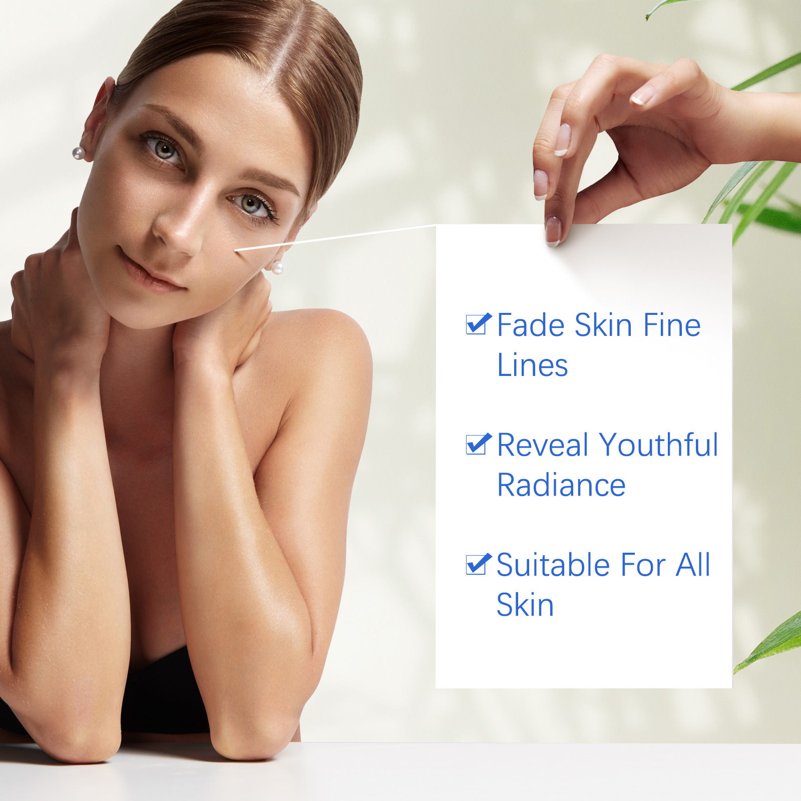 Solution Lightens Skin Fine Lines Young Again Anti-Wrinkle Stock Solution Anti Aging Face Serum for Face Dark Spots