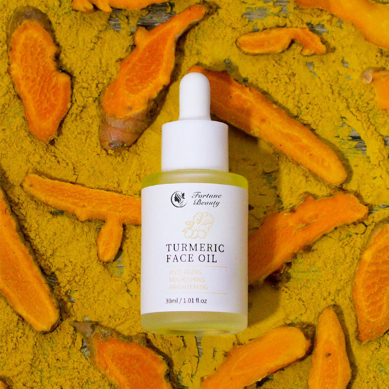 OEM Anti-aging Nourishing Dark Spots Remover Oil Control Anti-acne Organic Tumeric Face Serum for Dark Spots