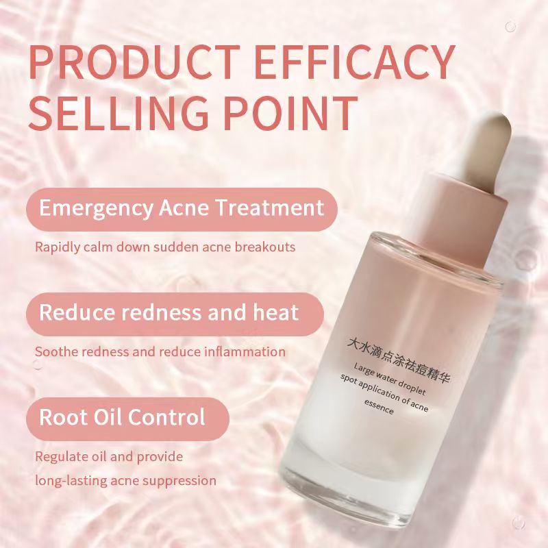 Big Drop Spot Anti-Blemish Serum Rapid Astringent Emergency Anti-Acne Pimple Removal Reduces Redness and Inflammation