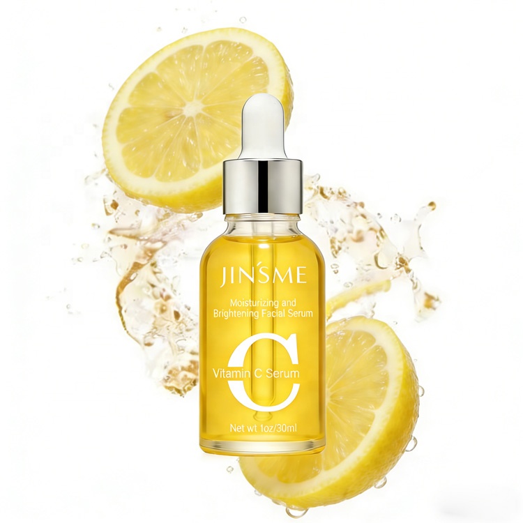 Custom Liquid Vitamin C Serum OEM ODM 30ml 10% Active VC with Hyaluronic Acid &amp; for Anti-Wrinkle Hydrating Firming Face