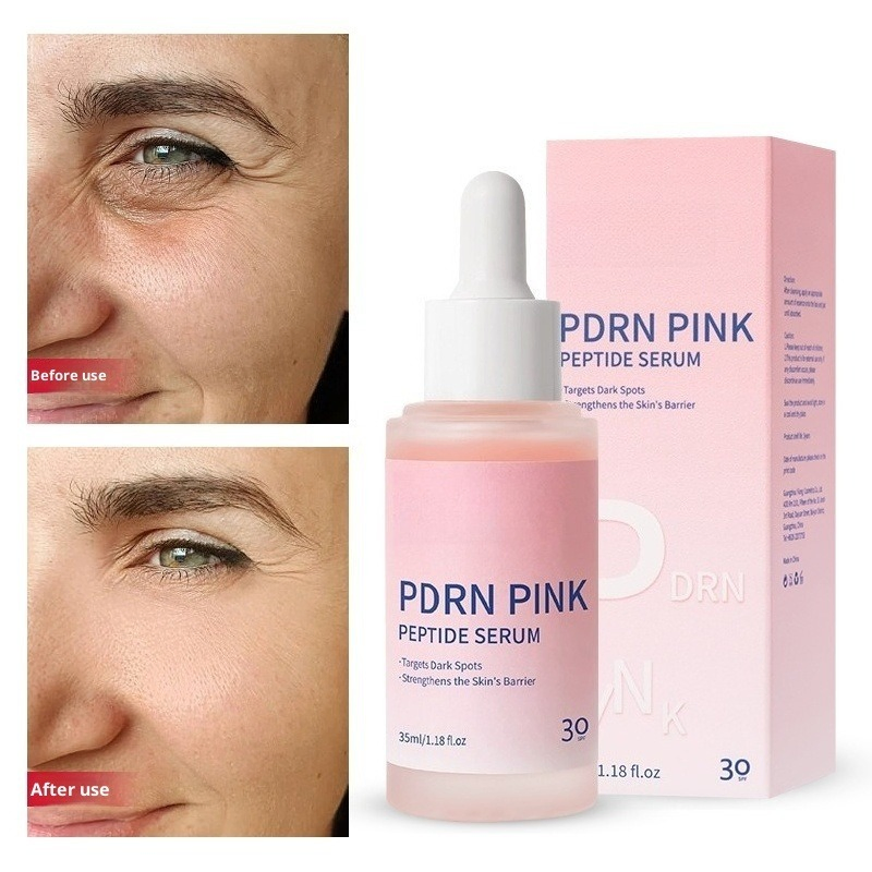 Private Facial Care Serum Uneven Skin Tone Moisturizing and Hydrating Firming Pdrn Pink Peptide Glow Face Serum