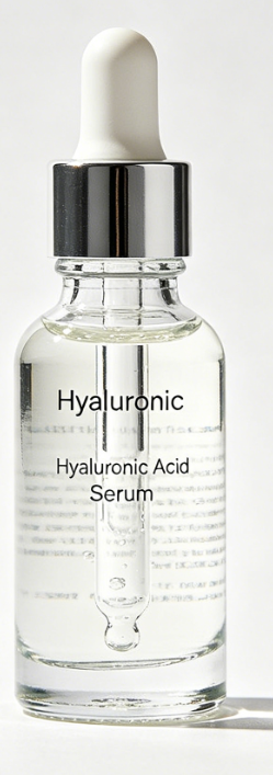 Organic Hyaluronic Acid Serum Gentle Non-Irritating Hydrating Brightening for Sensitive Dry Skin