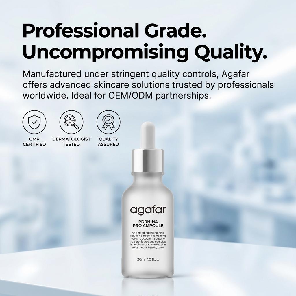 PDRN Salmon DNA 100% Pure 10000ppm Hyaluronic Acid Anti Aging Pore Shrinking Whitening Moisturizing Liquid Face Serum 30ml