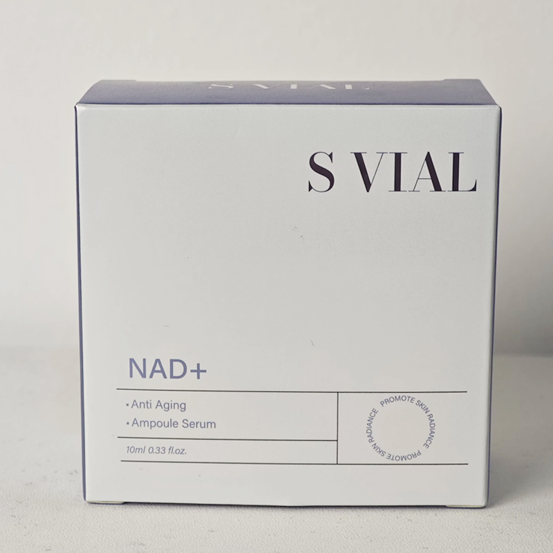 Hot Selling OEM/ODM NAD+ Peptide Boosting Serum Korean Facial Serum 10ml Anti-Aging Hyaluronic Acid Brightening Glass Skin Care