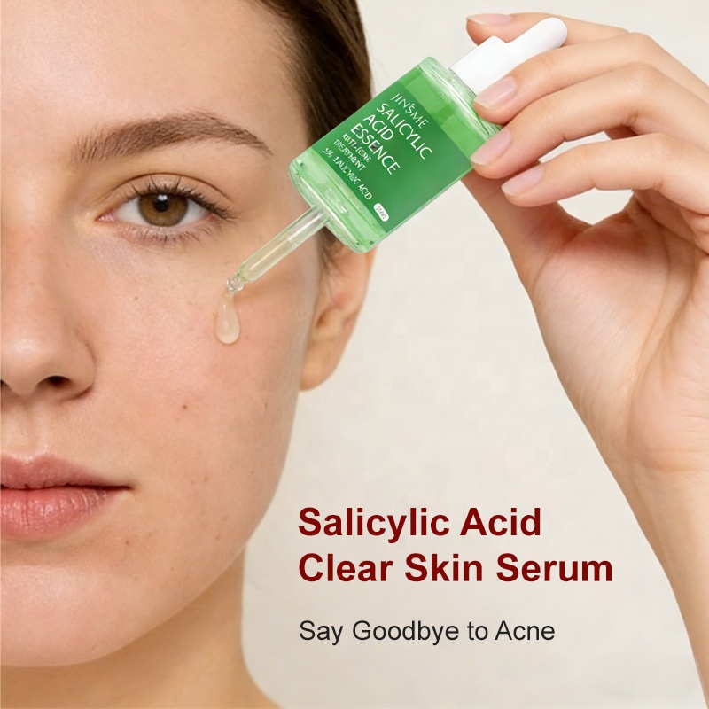 Private Label Salicylic Acid Serum Face Serum Niacinamide Skin Care Serum Tea Tree Oil Oil Control Gently Exfoliate