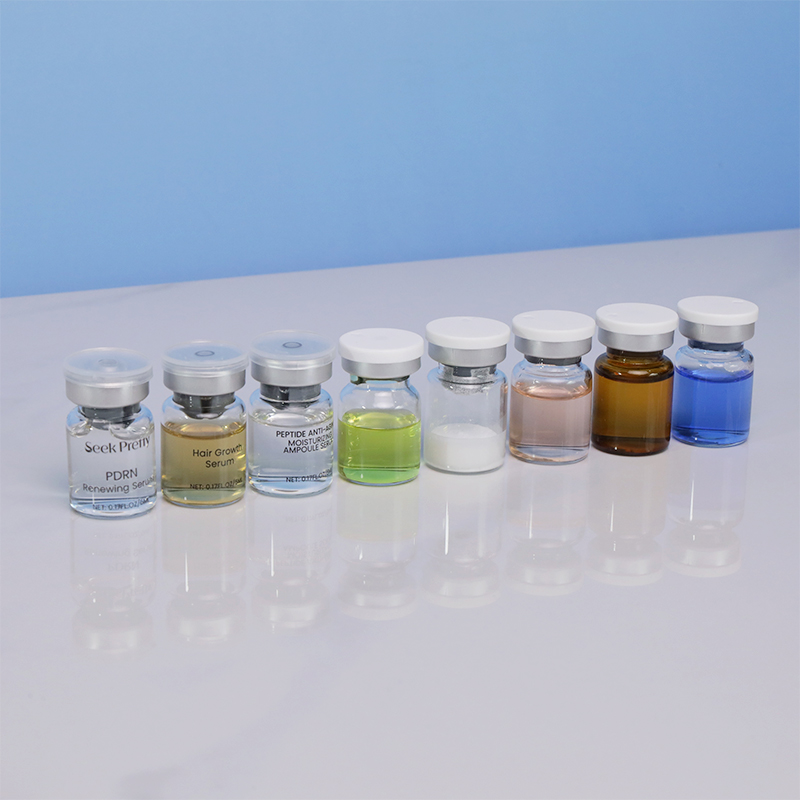 Seek Pretty Facial Skin Rejuvenation Whitening Home Use PDRN Lighting Ampoule Serum Skin Care Serum Set Fo Facial Hair