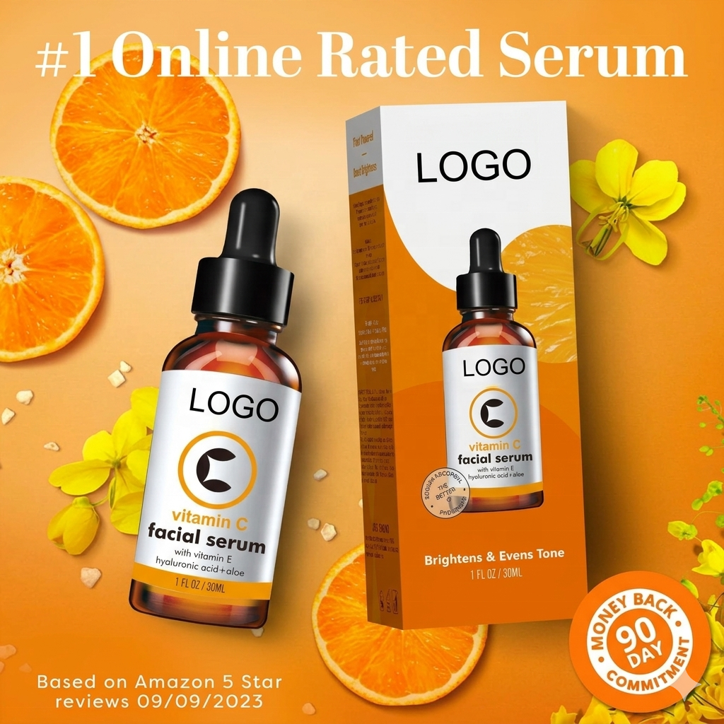 Anti-Aging 30ml Facial Serum Hyaluronic Acid Vitamin C for Retinol for Female Moisturizing Fine Lines Multi-Function Face Care