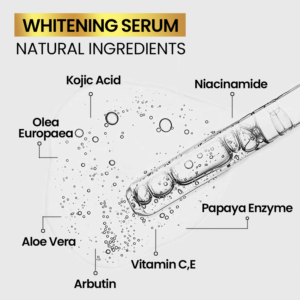 Korean Cosmetics Strong Dark Knuckle Body Whitening Serum Dark Spot Correcting Remover Glow Skin Care Serum Liquid Face Female