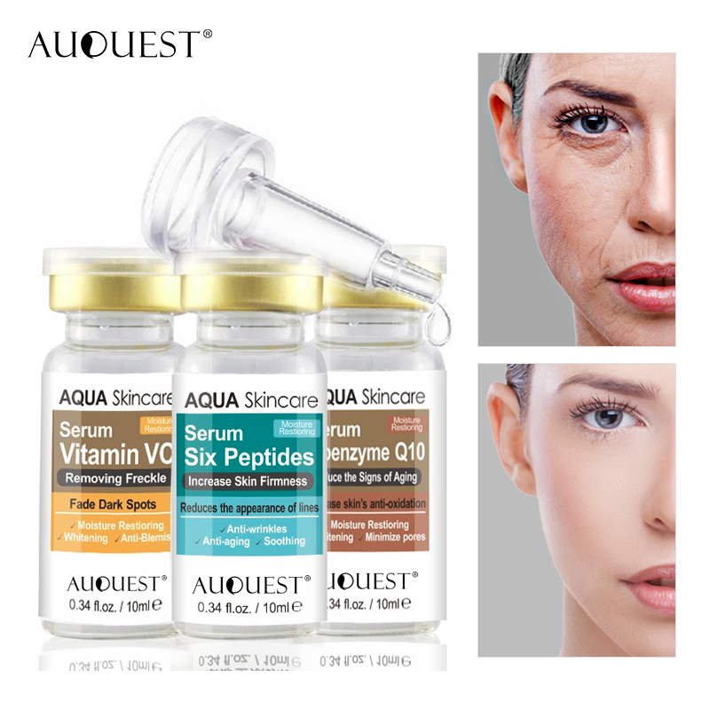 OEM Private Label Organic Moisturizing Pure Hyaluronic Vitamin C Facial Serum Collagen Copper Peptide Rose Face Essence