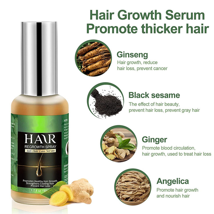 Advanced Topical Formula Custom Hair Growth Serum for Thicker &amp; Healthier Hair