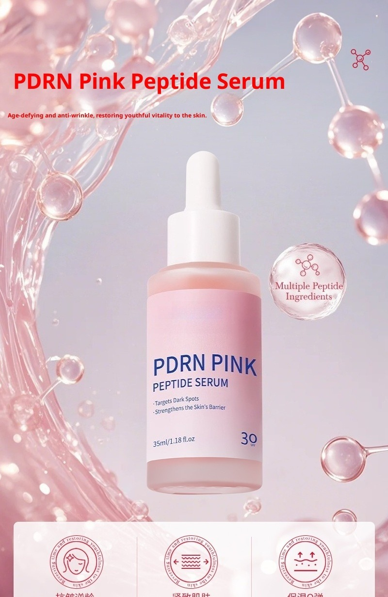 Private Facial Care Serum Uneven Skin Tone Moisturizing and Hydrating Firming Pdrn Pink Peptide Glow Face Serum