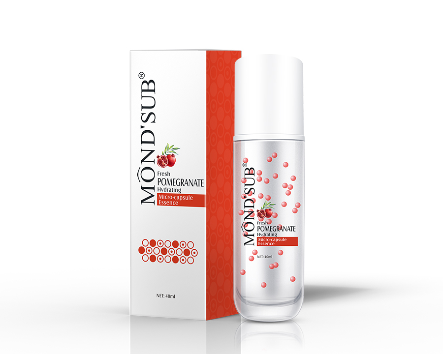 Private Label Custom Oem Pomegranate Multi Micro Capsule Serum Anti Wrinkle Skin Care Organic Lift Face Serum Cosmetics