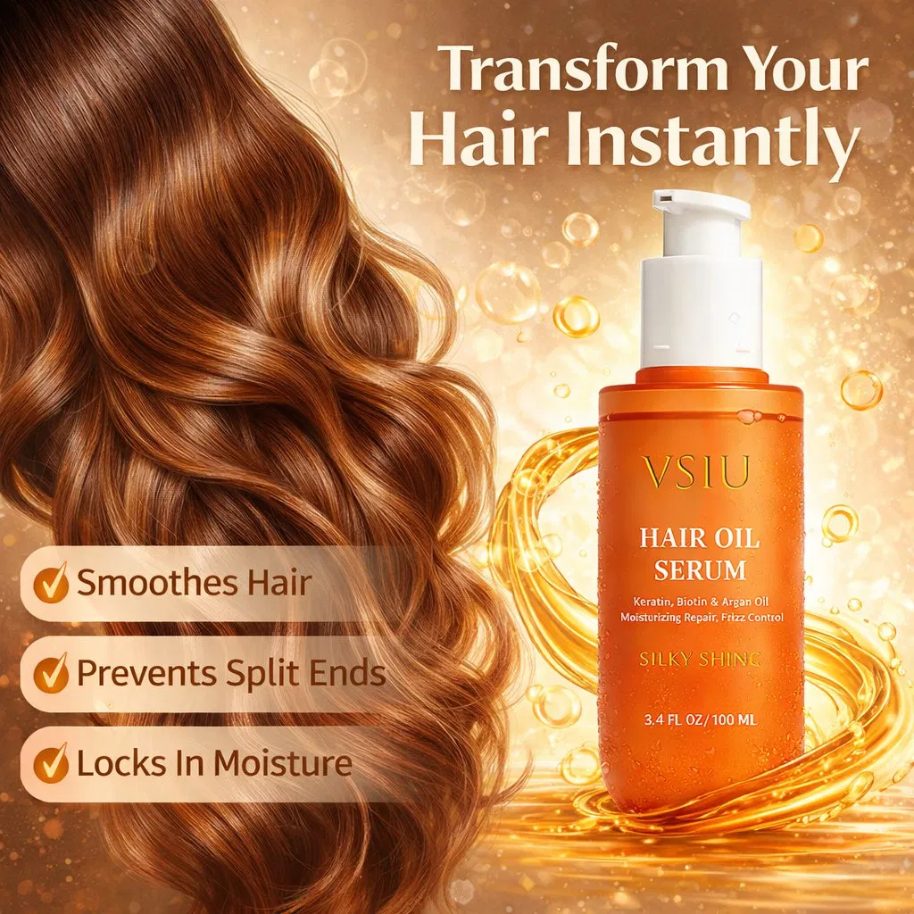 Wholesale Herbal Multi Peptide Hair Oil Private Label Natural Organic Biotin Hair Moisturized Serum Hair Oil Serum