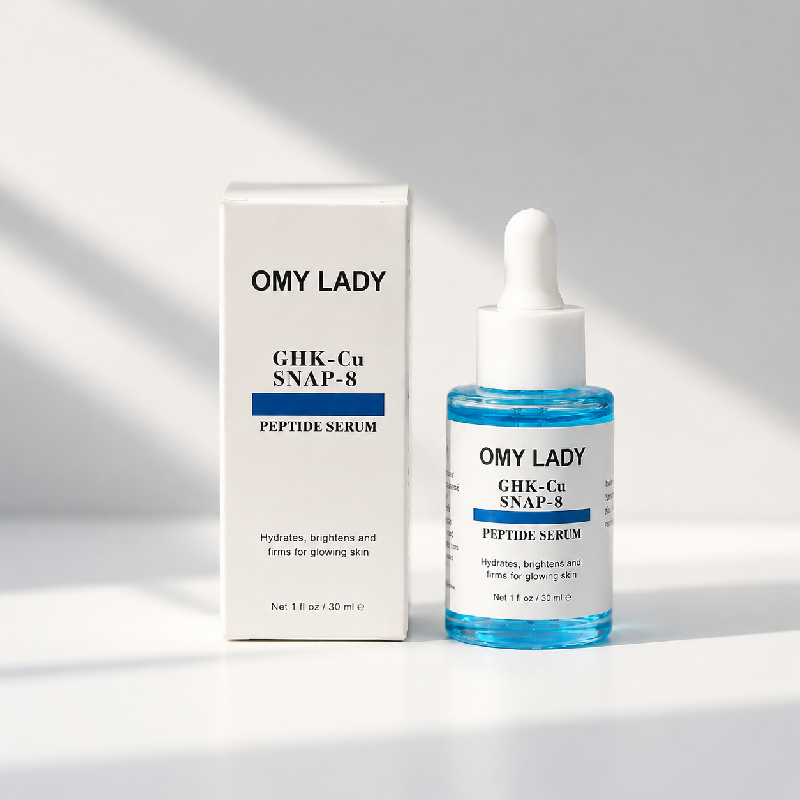 Private Label Ghk-Cu Peptide Anti-Wrinkle Anti-Aging Moisturizing Repair Ghk-Cu Copper Peptide Face Serum