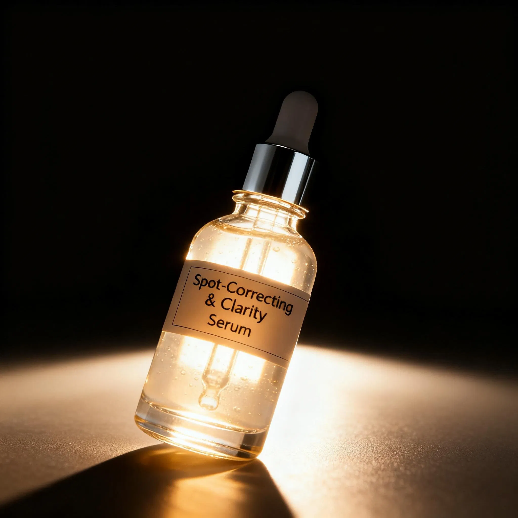 Organic Anti-Inflammatory and Acne-Fighting Face Serum with Tea Tree Oil and Salicylic Acid for Blemish Control and Skin Clarifying