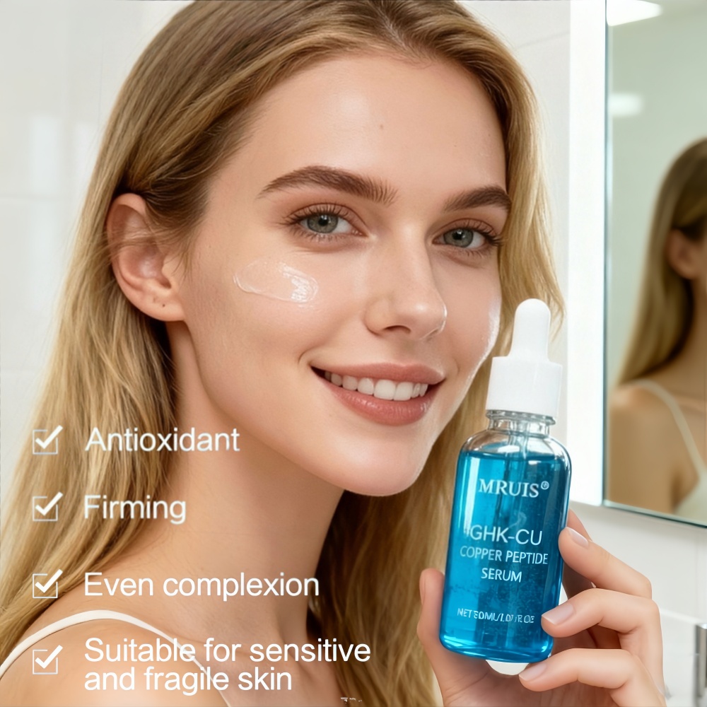 Best Selling 30ml GHK-CU Face Care Serum Copper Peptide Collagen Anti Wrinkle Skin Care Moisturizing Anti-aging Skin Care Serum