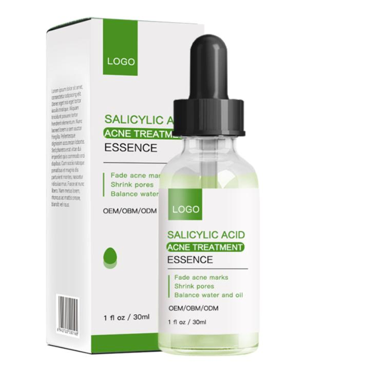 Salicylic Acid Anti Acne Oil Control Pimples Pores Removal Whitening Moisturizing Anti Aging Face Serum Turmeric Kojic Acid Acne Treatment Serum