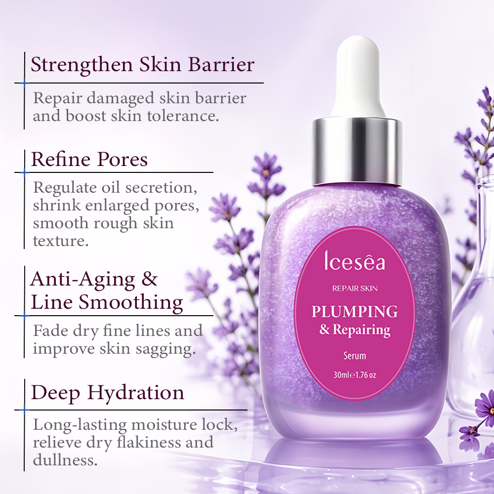 Private Label Plumping Repairing Face Serum Anti Aging Firming Hydrating For Wrinkles Fine Lines Skin Barrier OEM
