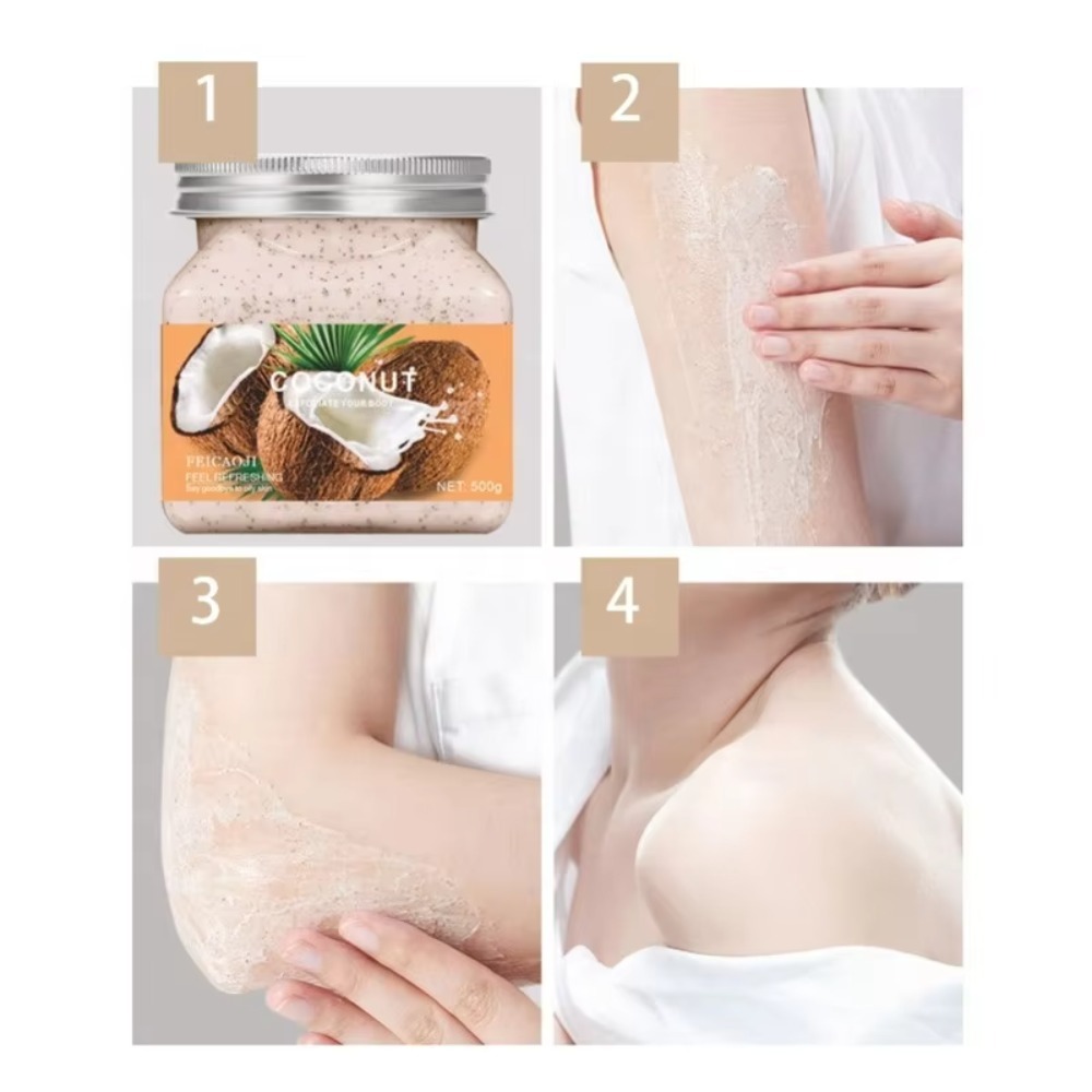 Body Scrub Natural Body Care Whitening Exfoliating Organic Skin Care Exfoliation Fruits Sea Salt Body Hand Foot Scrub