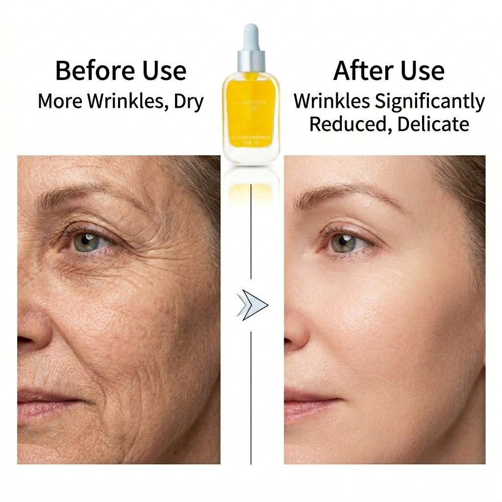 Private Label 14-Day Skin Tightening &amp; Anti-Wrinkle Moisturizing Face Oil Orchid Anti-Aging Serum OEM