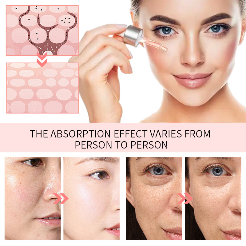 Private Label Wholesale Loq MOQ 30ML Reduce Wrinkles Dark Spot Moisturizing Hydrate Vitamin C Niacinamide 5 in 1 Facial Serum