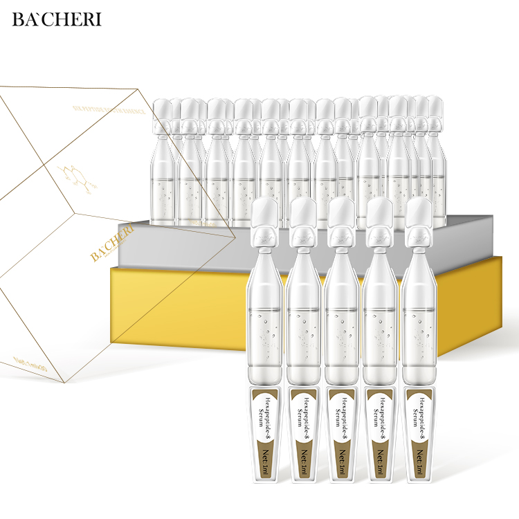 OEM ODM Wholesale Anti Aging Wrinkle Remove Fine Lines Six Peptide Firming Lifting Moisturizing Face Facial Serum Ampoules