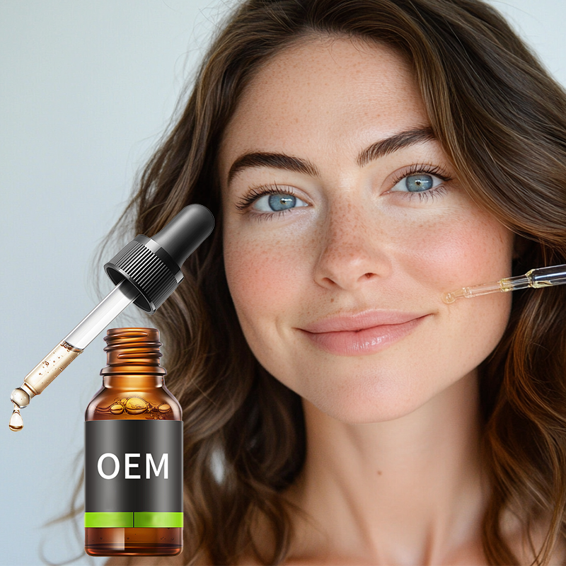 OEM Custom Whitening Serum Brighten Skin Tone Fade Spots Rejuvenation Arbutin Niacinamide Vitamin c Whitening Essence