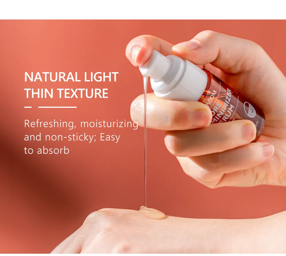 Pore Minimizer Face Serum Multi-Step Solution for Shrinking Pores, Cleansing, Oil Control Serum