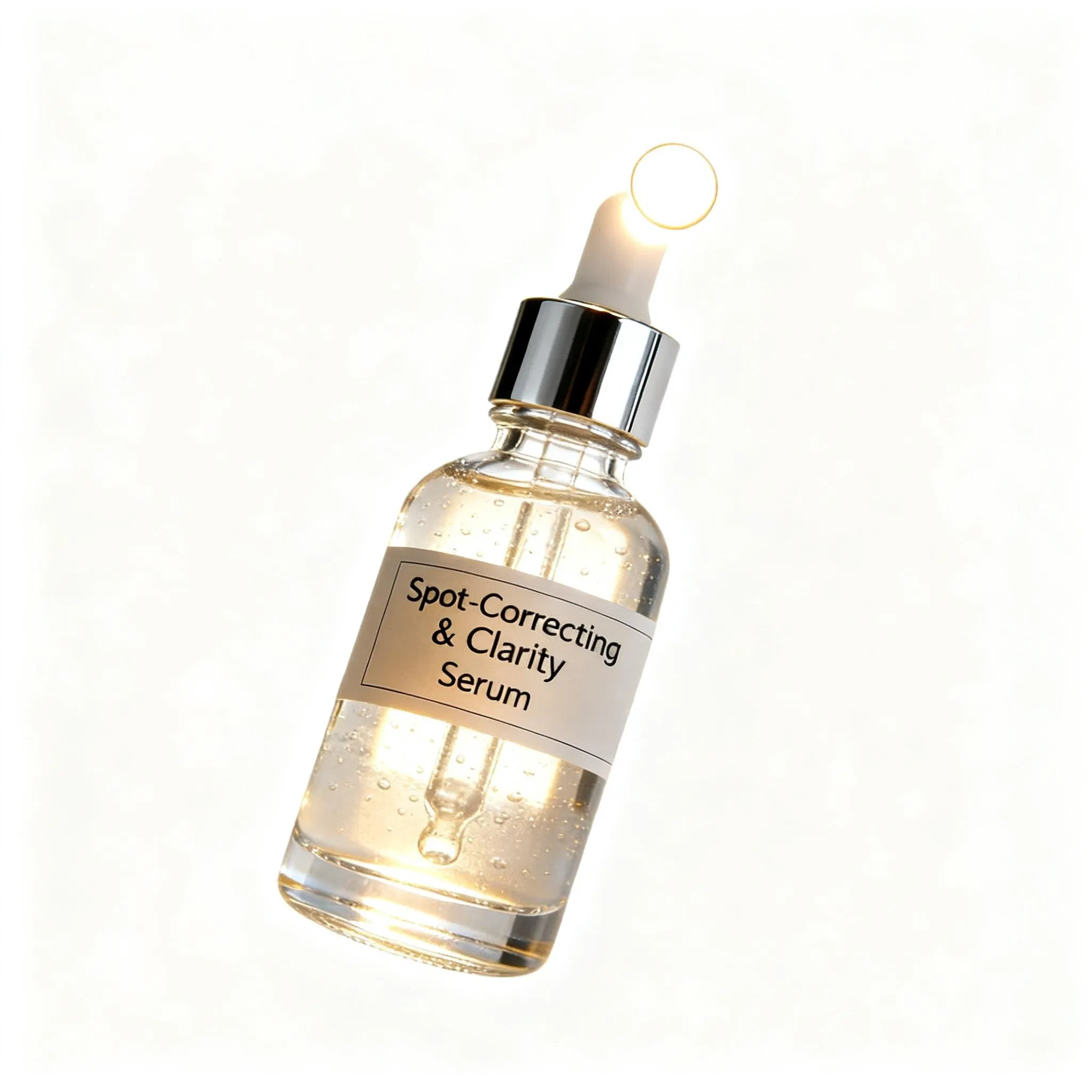 Organic Anti-Inflammatory and Acne-Fighting Face Serum with Tea Tree Oil and Salicylic Acid for Blemish Control and Skin Clarifying