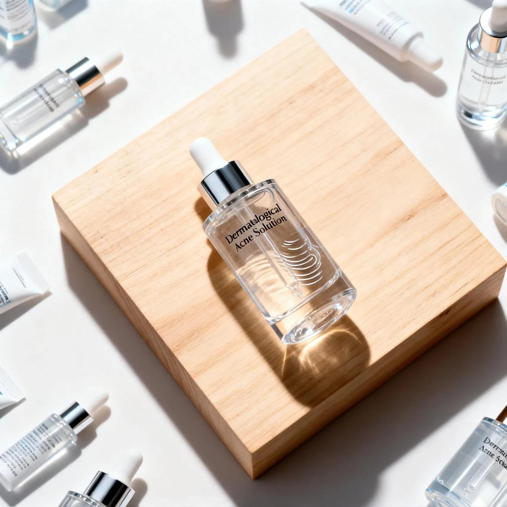 Advanced Oil-Control and Anti-Bacterial Face Serum with White Willow Bark and Honeysuckle Ferment Filter for Pore Tightening and Clarifying